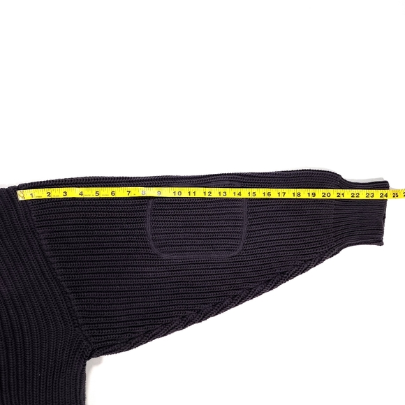 Willis & Geiger Navy Blue Sweater Mens XL 100% Heavyweight Cotton Roomy GUC! - Picture 14 of 14